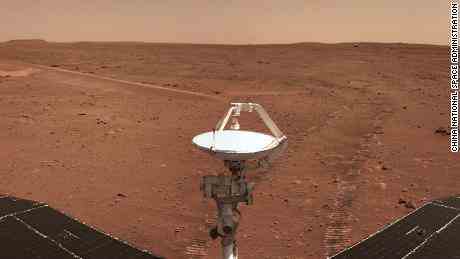 Chinas Rover macht überraschende Wasserentdeckung am Mars-Landeplatz