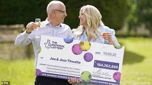 Sudden Wealth Syndrome: Die Gewinner werden so weit wie möglich vor Fehlentscheidungen geschützt – im Bild die neuen Multimillionäre Joe und Jess Thwaite