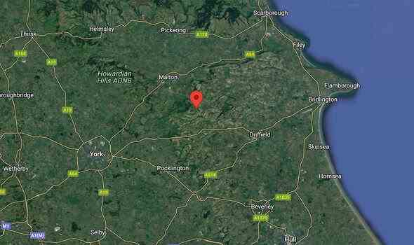 Nordengland: Wharram Percy liegt etwas außerhalb von Malton
