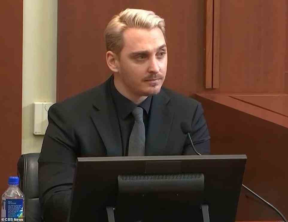 Tremaine, who worked as TMZ's field assignment manager, was called by Depp's team discuss a series of photos taken by the gossip site of Heard in 2016