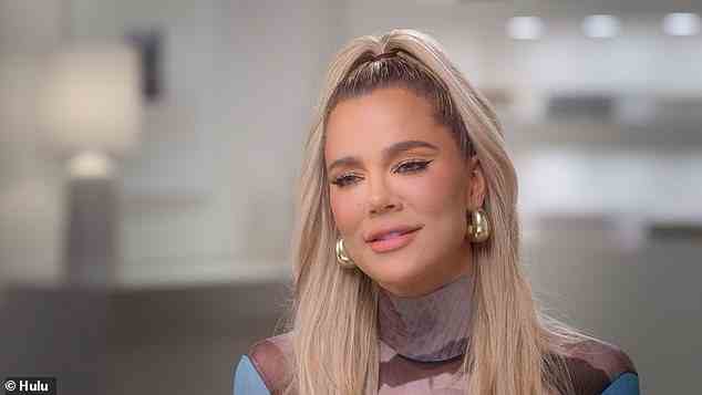 Really well: 'Tristan and I are doing really well, Kourt is engaged and Kim is so happy and just seems so much lighter and there's just like a breath of fresh air,' Khloe says in confession