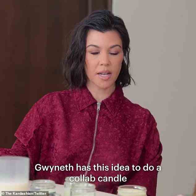 Candle collab: Kourtney's friend Steph Shepherd comes in the house, as Kourtney tells her about the Poosh and Goop collab, with Kourtney revealing what it will be called