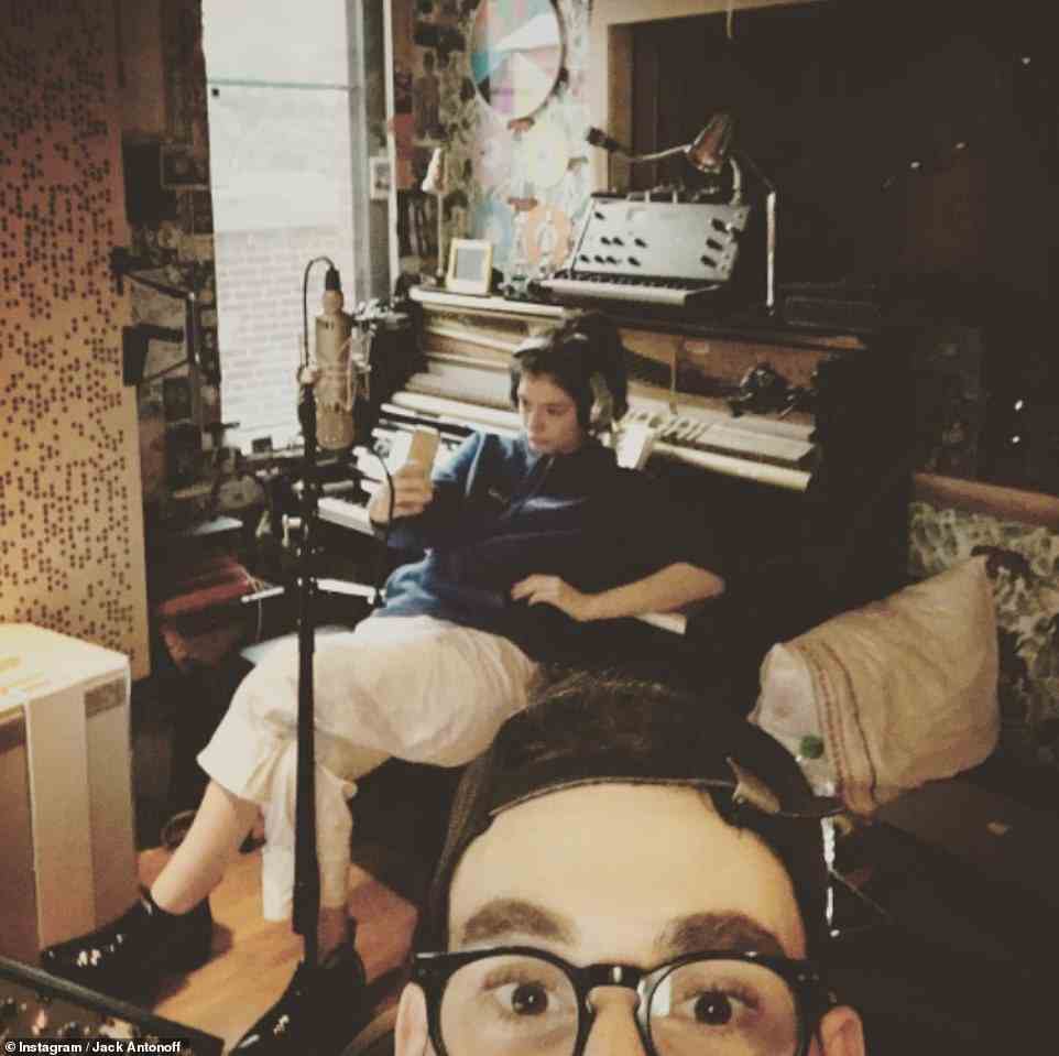 Jack also worked with Lorde on her second studio album, Melodrama, which came out in 2017, and her third album Solar Power, which dropped in 2021. He co-wrote and produced both LPs. He is pictured with her in the studio in 2016