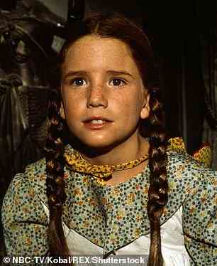 Gilbert is best known for playing Laura Ingalls Wilder on the hit 1974 Western series. She is pictured on the show