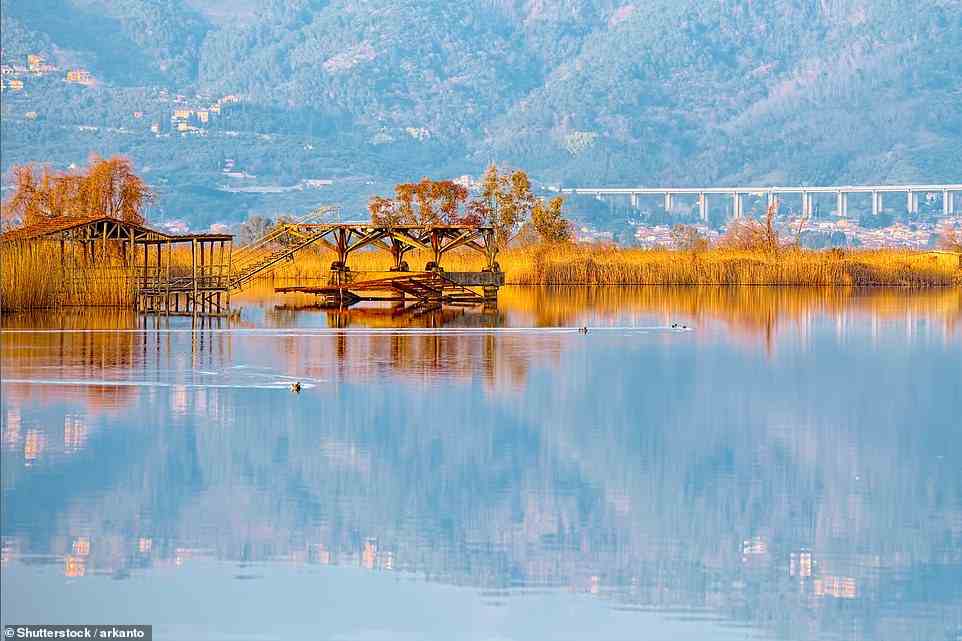 Opera fans will love Lake Massaciuccoli (pictured) - the composer Giacomo Puccini lived by the water and wrote many of his operas here