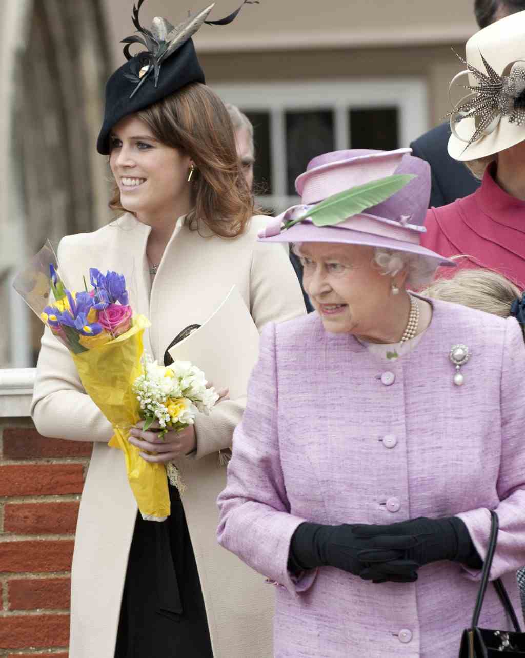 Royals besuchen den Ostergottesdienst