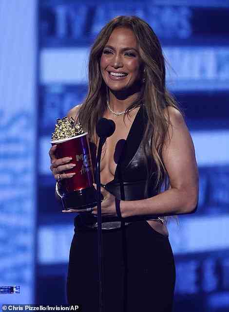 J-Lo wins: Jennifer Lopez wins best Song for her Marry Me song On My Way