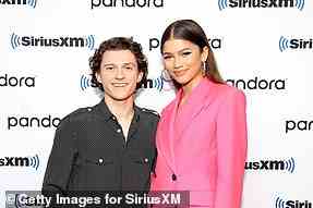 Tom Holland and Zendaya pictured