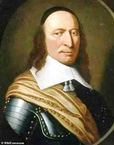Peter (pictured) was the last Dutch governor of New Amsterdam