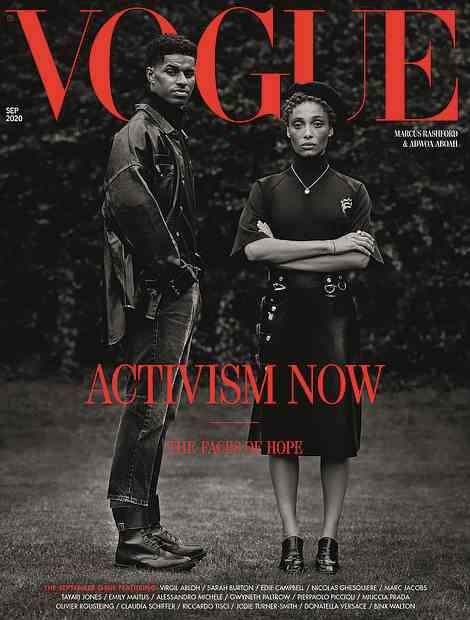 His British Vogue cover (pictured) was released exactly one year after Meghan guest-edited the September 2019 issue of the magazine