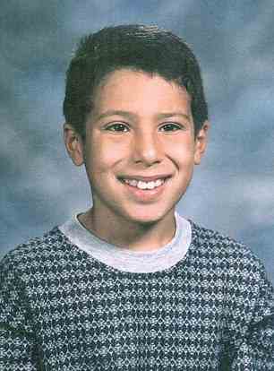 After his arrest, DNA evidence linked him to the April 1997 killing of ten-year-old Anthony Martinez (pictured) from Beaumont, California - which he later admitted to