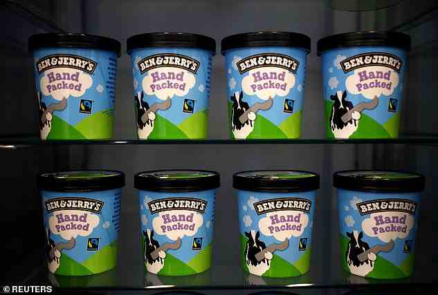 Ben & Jerry's was accused of ‘virtue-signalling’ after urging customers to join a planned protest march against the policy