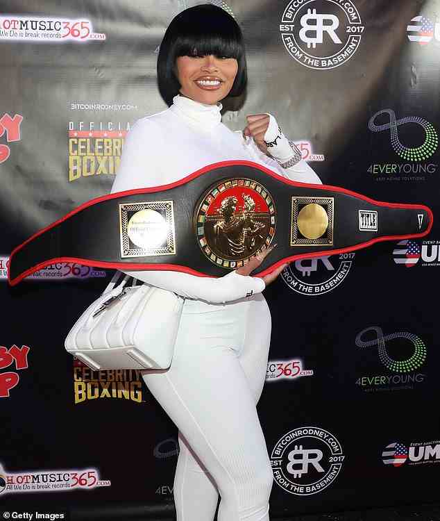 Incoming: Blac Chyna signed up to participate in a Celebrity Boxing match - while facing a criminal investigation for battery