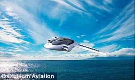 Das deutsche Technologieunternehmen Lilium Aviation arbeitet an einem zweisitzigen Flugzeug, das mit 36 ​​entlang seiner Flügel angeordneten elektrischen Fan-Triebwerken vertikal abheben wird