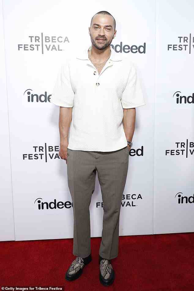 Jesse: Jesse Williams stepped out at the premiere of The Cave of Adullam at the 2022 Tribeca Film Festival