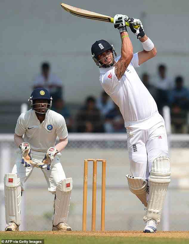 Pietersens Jahrhundert in Mumbai war entscheidend, als England 1984-85 zum ersten Mal in Indien gewann