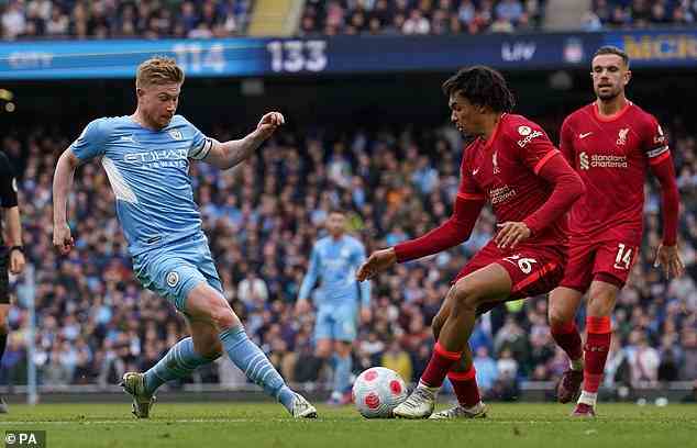 Manchester City trifft am 1. April 2023 auf Liverpool, was sich im Titelrennen als entscheidend erweisen könnte