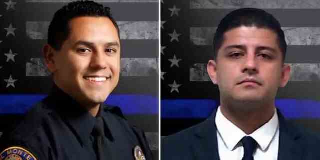 Die Stadt El Monte gab bekannt, dass Corporal Michael Paredes und Officer Joseph Santana im Dienst getötet wurden. 