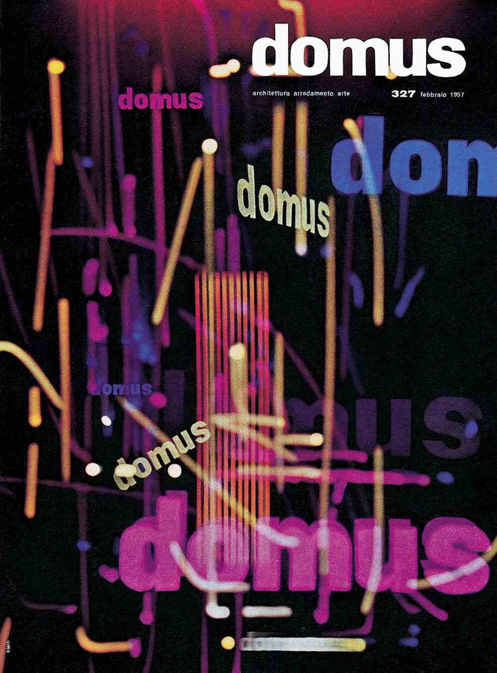 Cover des Magazins Domus.