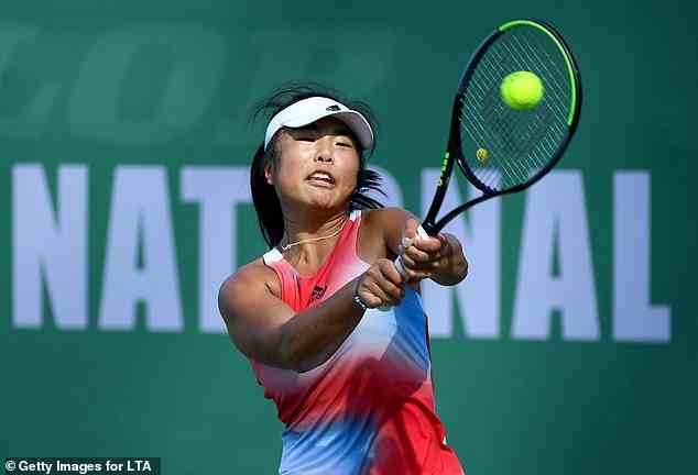 Xu wird möglicherweise nicht nur in diesem Sommer in Wimbledon spielen, sondern auch zwei ihrer GCSE-Prüfungen ablegen