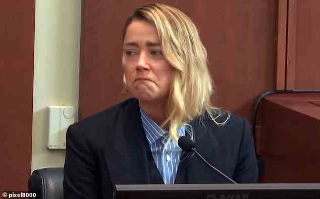 Speaking out: It comes as Hollywood star Amber publicly admitted she can't afford the $8.3 million in damages awarded to Johnny on June 1