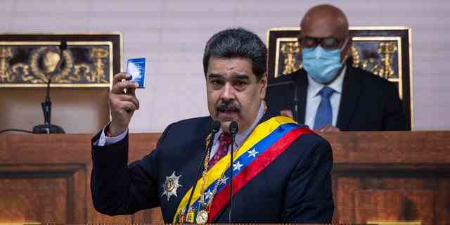 Nicolas Maduro, Venezuelas Präsident, war einer der ersten Führer, der Gustavo Petro zu seinem Sieg gratulierte.