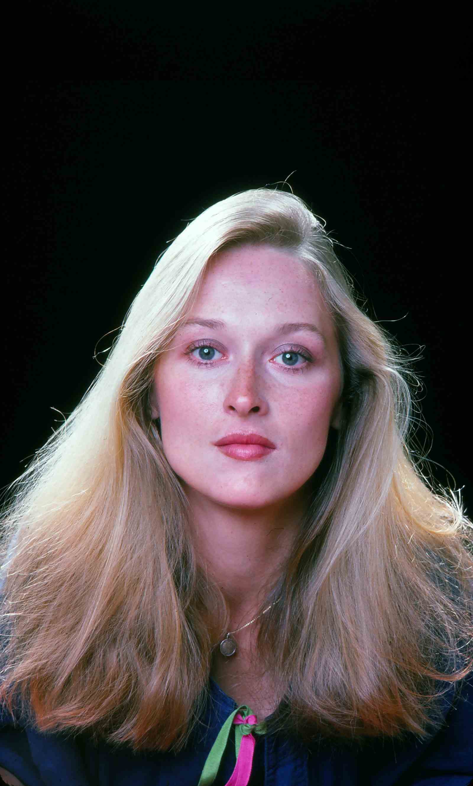 Bild kann Gesicht menschliche Person Meryl Streep Sommersprossen und Haut enthalten