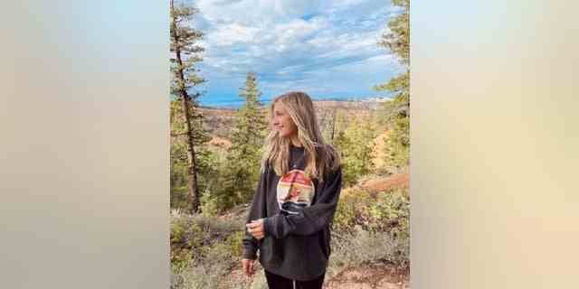 Gabby Petito posiert für ein Instagram-Foto im Bryce-Canyon-Nationalpark.