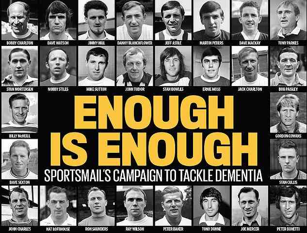 Die Demenzkampagne von Sportsmail wurde im vergangenen November gestartet und hat Unterstützung erhalten