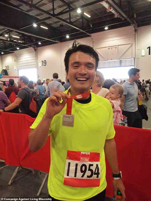 Lanfranco Gaglione, 26, was in a happy relationships, had a successful career and had just completed a London Triathlon when he died by suicide