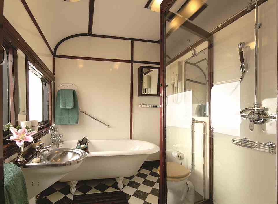 Hotel Pictured is the stunning Royal Suite bathroom, which features a roll-top bath