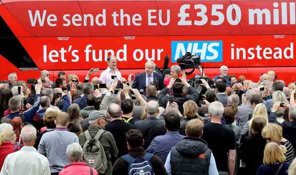NHS: Forderung von 350 Millionen Pfund vor dem Referendum