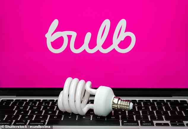 Blow: Bulb, das 1,6 Millionen Kunden hat, brach im vergangenen November angesichts steigender Erdgaspreise zusammen