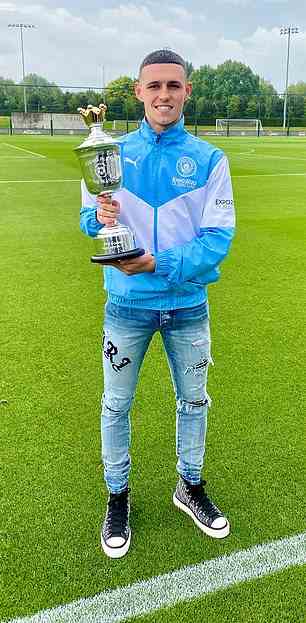 Phil Foden hat die zweite Saison in Folge die Auszeichnung PFA Young Player of the Year gewonnen