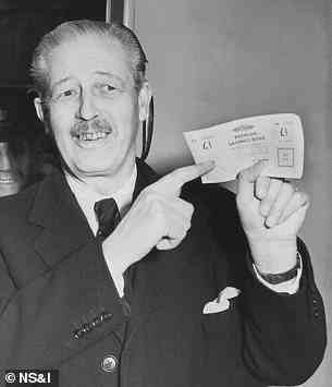 Harold Macmillan launched Premium Bonds in 1956