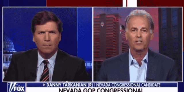 Der republikanische Kongresskandidat aus Nevada, Danny Tarkanian, trat auf "Tucker Carlson heute Abend" am 10. Juni, um seine Kampagne zu besprechen.
