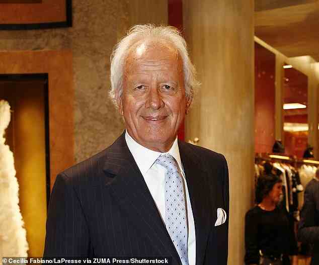 Roberto E Wirth, 72, Inhaber und General Manager des Hotels Hassler in Rom, ist im Alter von 72 Jahren gestorben