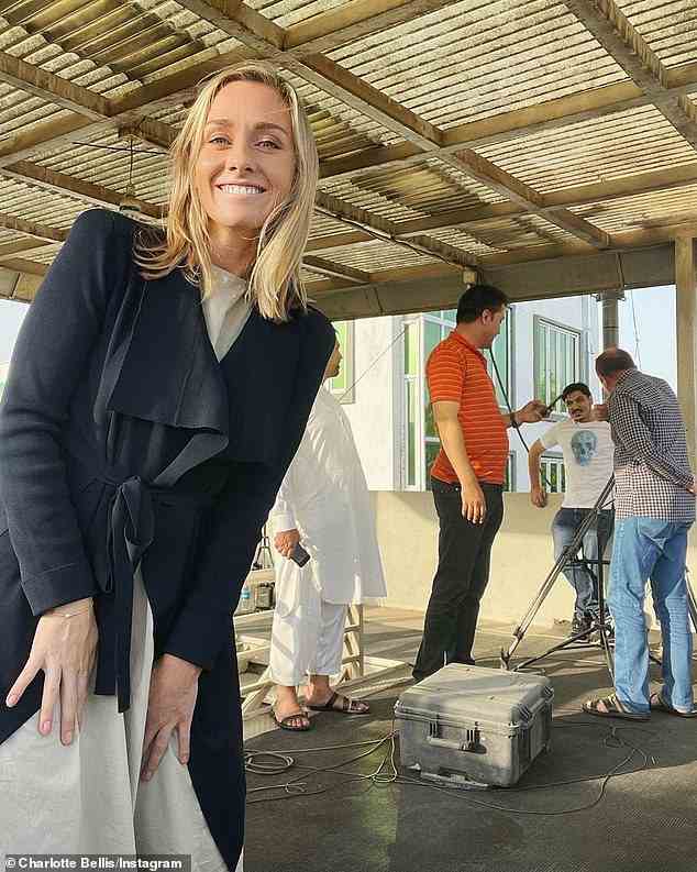 Pregnant New Zealand journalist Charlotte Bellis (pictured) was stranded in Afghanistan and  turned to the Taliban for help as she was unable to return to her homeland because of Jacinda Ardern's draconian Covid curbs