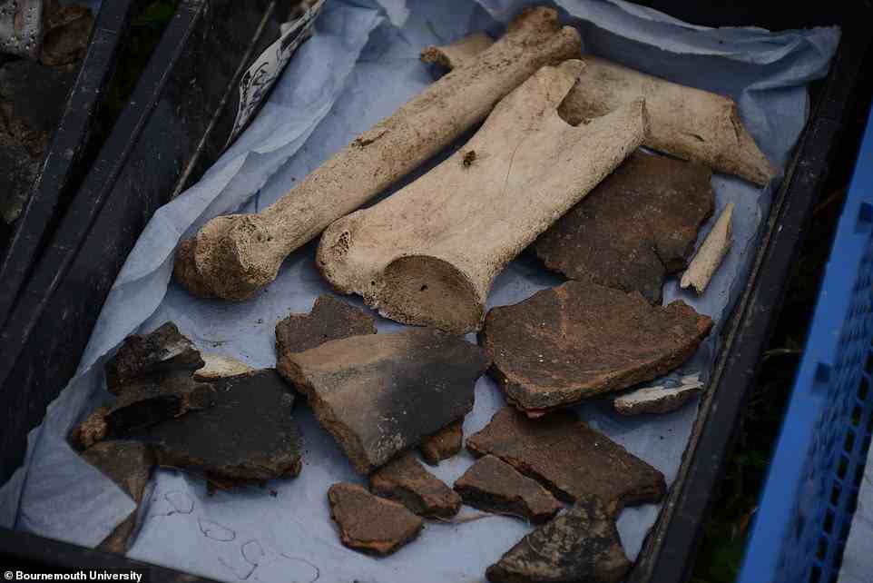 Experten sagen, dass die Entdeckung prähistorischer Menschen, die auf dem Gelände lebten, sowie Gegenstände aus ihrem täglichen Leben faszinierende neue Hinweise auf den Lebensstil der Eisenzeit liefern