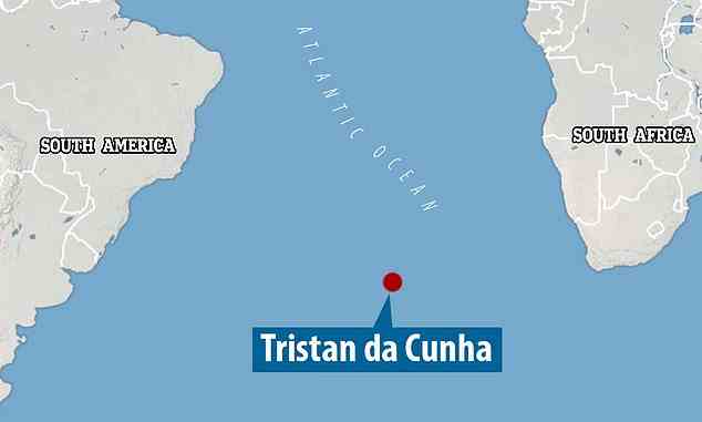 Tristan da Cunha ist ein britisches Überseegebiet, das 6.140 Meilen von London entfernt liegt