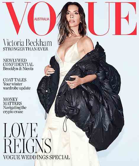 Open: It comes after Victoria described David as 'her everything' in an interview with Vogue Australia