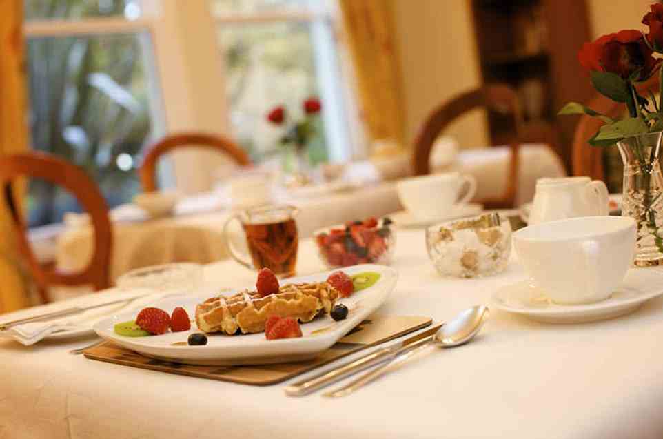 Arden Country House offers the traditional cooked Scottish breakfast but also strives to ensure 'that there is something for everyone'