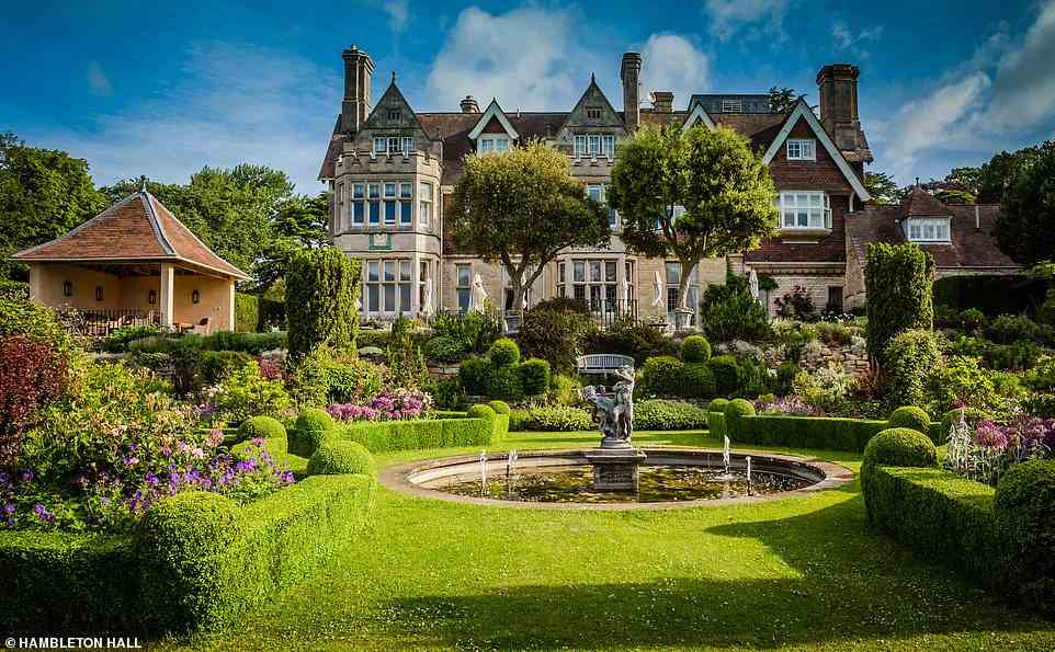 This 'delightful' country house - originally built as a hunting lodge in 1881 - is wrapped in 'beautifully manicured grounds'
