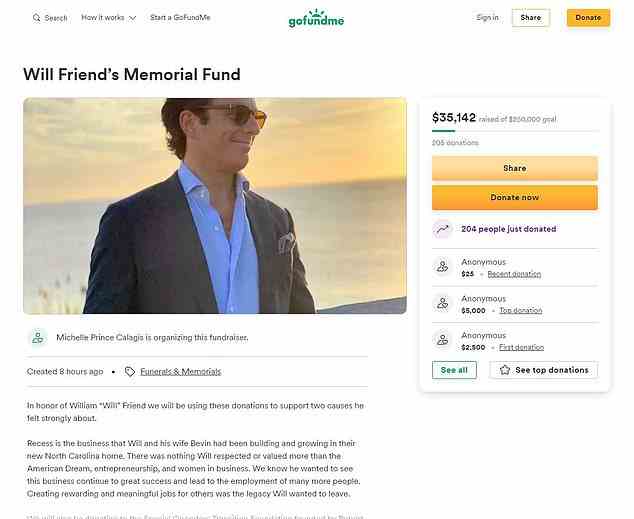 Spenden für wohltätige Zwecke: Odette fügte einen Link zu einer GoFundMe-Seite hinzu, die von einem Mitglied der Prince-Familie gestartet wurde und seitdem über 34.000 US-Dollar seines Ziels von 50.000 US-Dollar gesammelt hat
