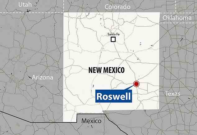 Das Wrack wurde im Juli 1947 von einem Rancher entdeckt, der in Roswell, New Mexico, lebte