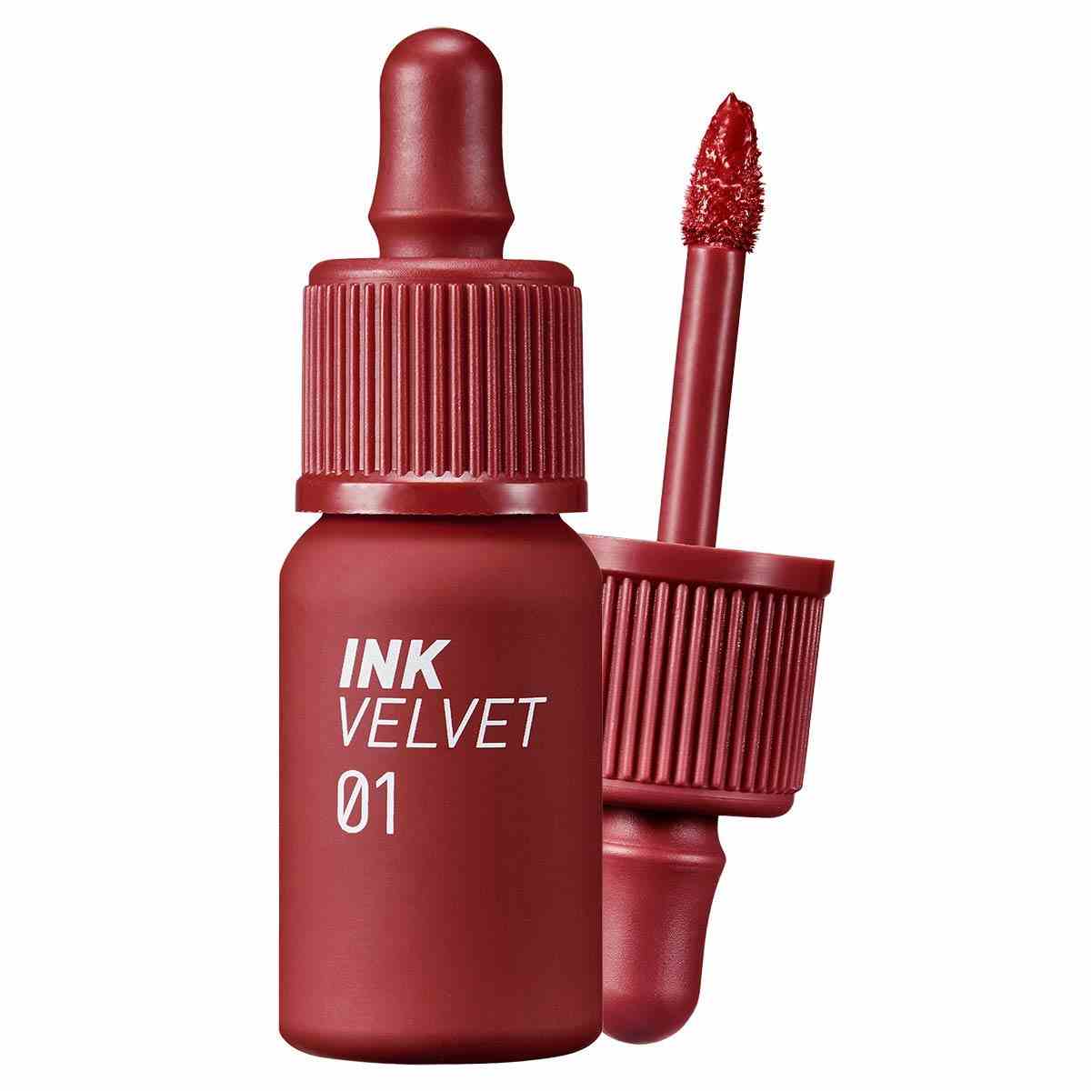 Peripera Ink the Velvet Lip Tint in Nuance 01 auf weißem Hintergrund
