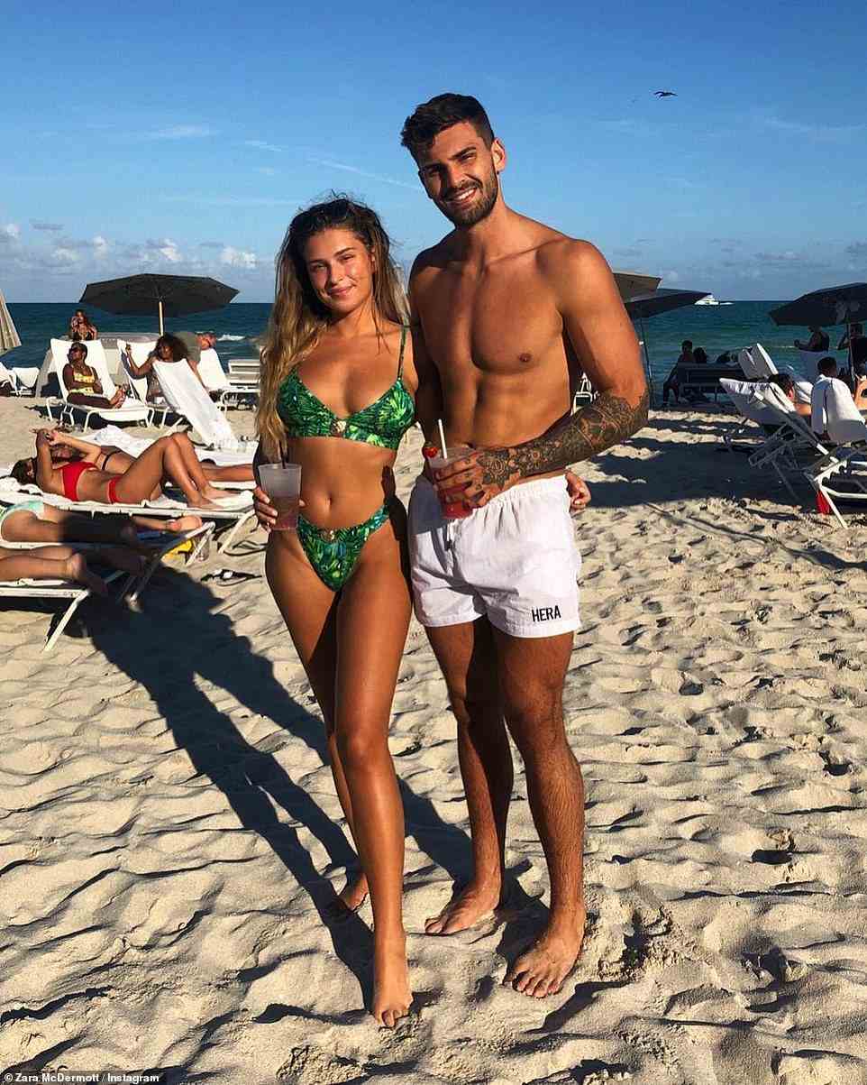 Break-up: Adam caused chaos in Love Island's 2018 series before leaving with Zara McDermott but split with her eight months later