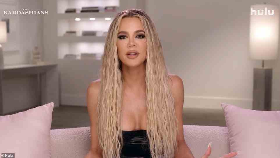 And in the trailer for the upcoming season, Khloe seems open to love once again as she said in a confessional: 'I do believe in love, when you love you know you're alive, you have these feelings'