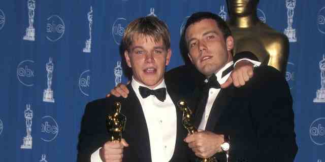 Matt Damon und Ben Affleck erhielten einen Oscar für "Jagd auf guten Willen" In 1998.