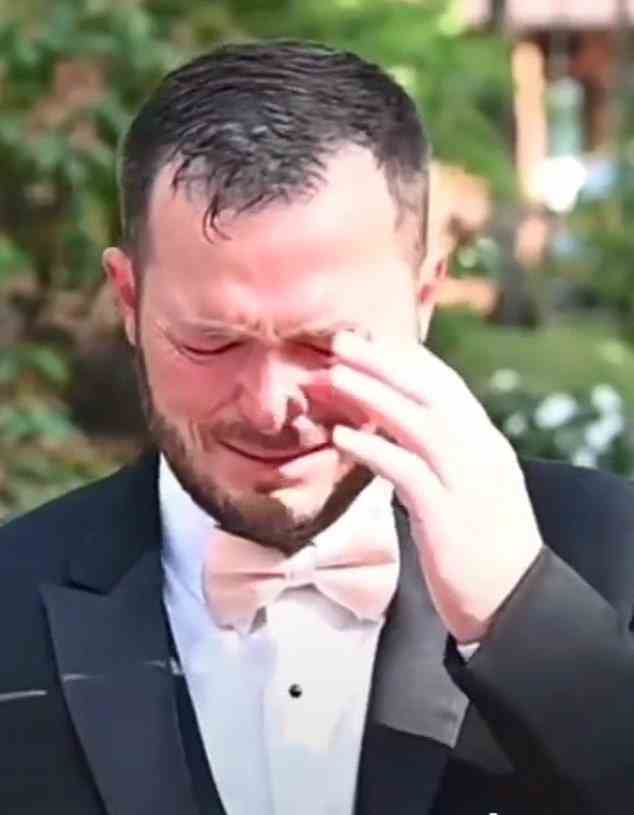 The woman, named Brandy, from Kentucky, revealed that her husband, Billy, was left stumbling and slurring after a guest at their wedding slipped him drugs without him knowing